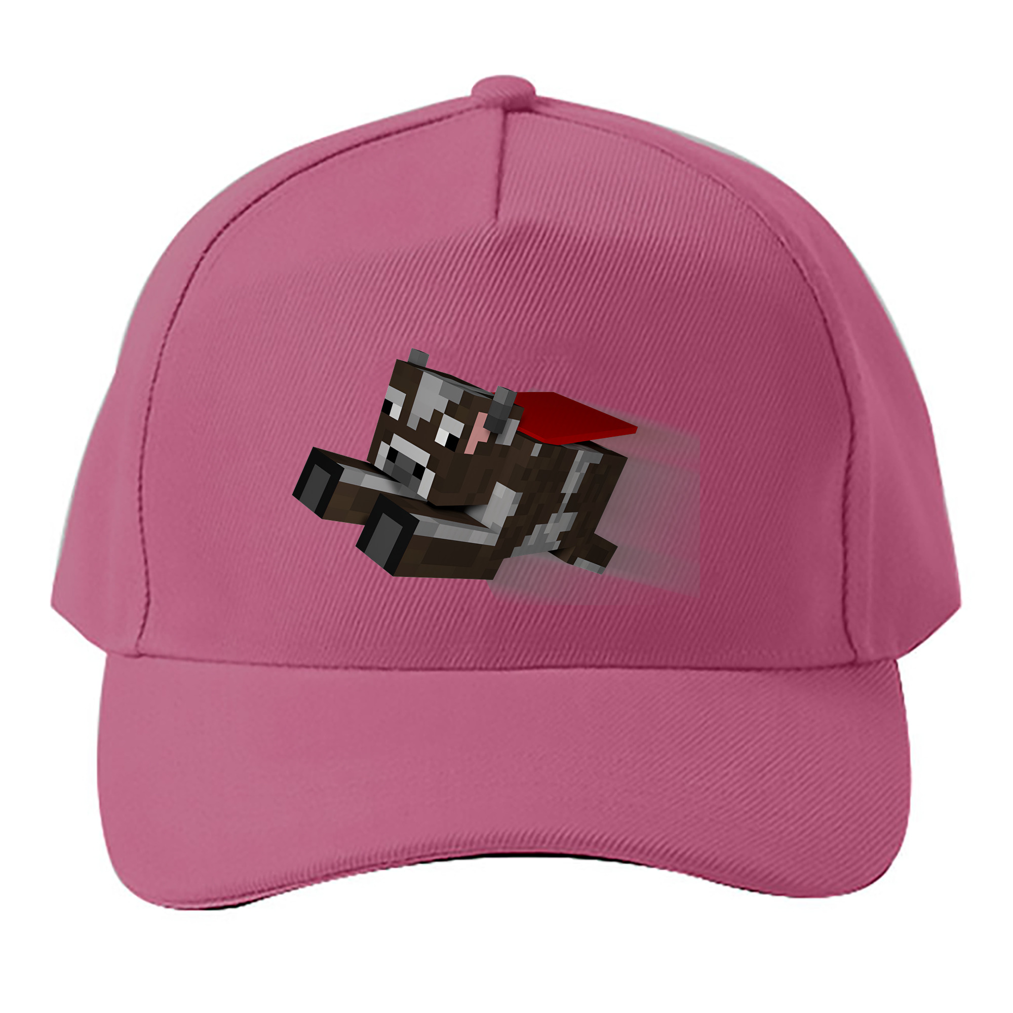 （画像用） マインクラフト ブロックの世界 Minecraft MC Block world ベースボールキャップ 綿100％ 男女兼用 帽子 スポーツ